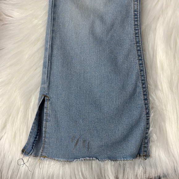 Beautees Blue Flare Jeans Classic Style Girls Size 7 - Picture 3 of 7